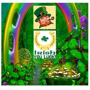 "Irish you Luck" Shadow Box