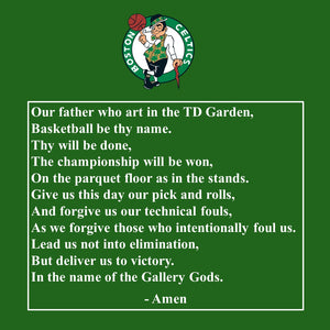 Celtics Prayer Shadow Box