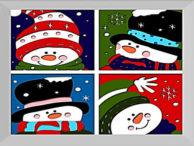 Four Snowmen