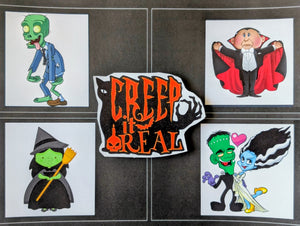 "Creep it Real" Shadow Box