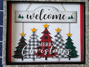Merry Christmas Shadow Box